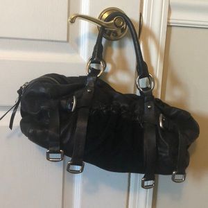 DKNY black handbag with incredible detail